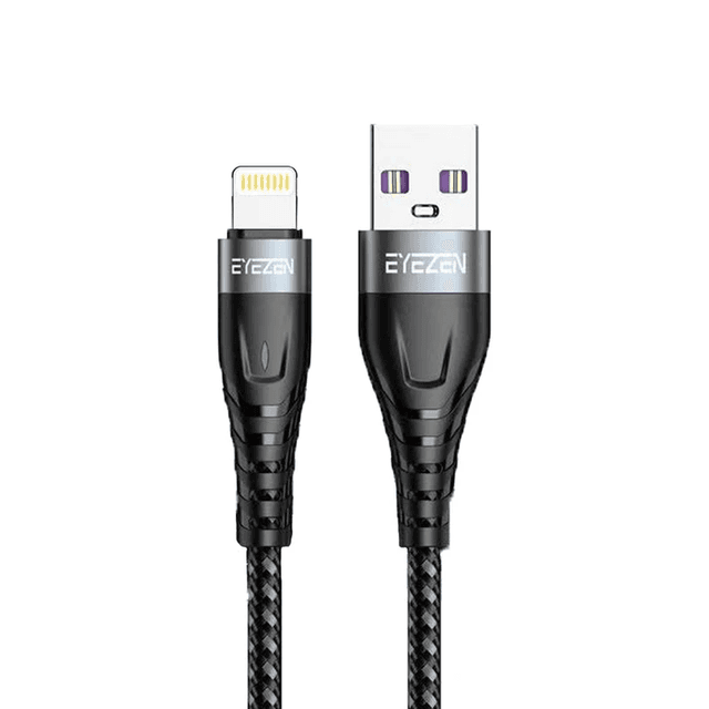 کابل شارژ EYEZEN مدل EC17 مبدل USB به Lightening طول 2 متر