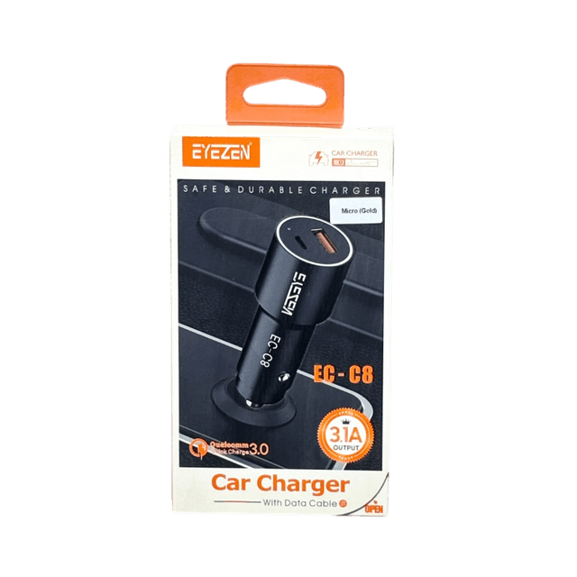 شارژر فندکی خودرو EYEZEN مدل EC C8