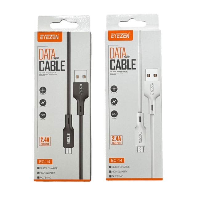 کابل شارژ EYEZEN مدل EC14 USB به TYPE-C طول 1 متر