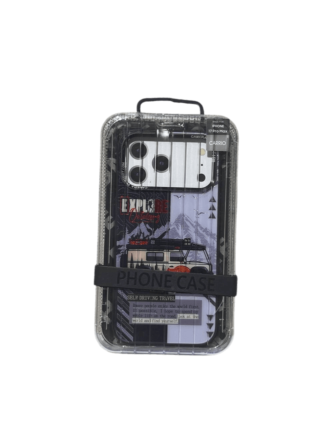 قاب محافظ گوشی CARRIO مخصوص iPhone 17 pro max مدل explore outdoors