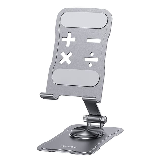 استند رومیزی چرخشی و تاشو فلزی WEKOME مدل LIFE SERIES Desktop Holder WA-S104