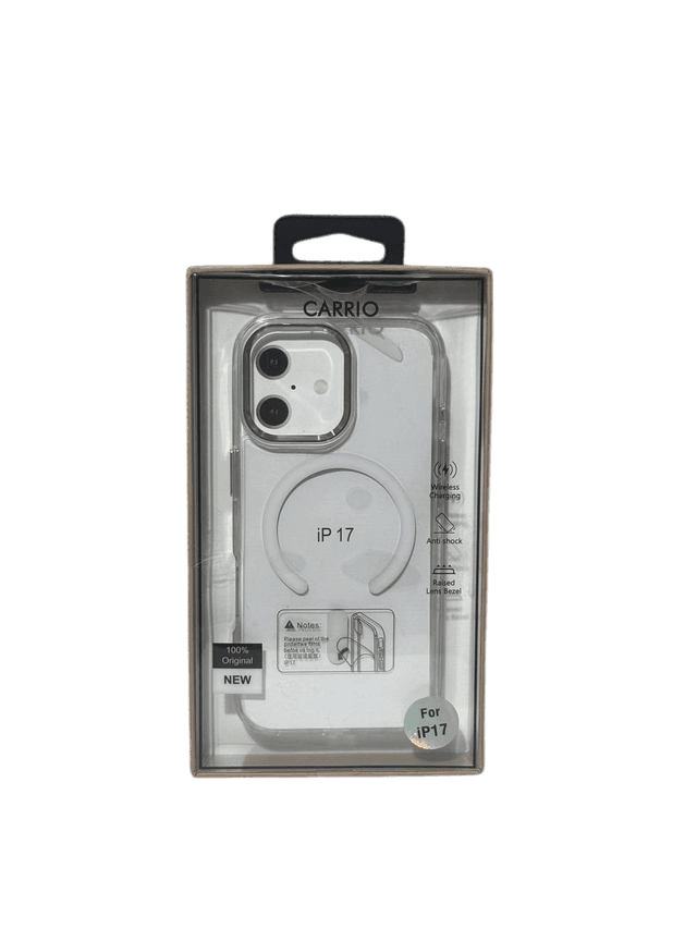 قاب گوشی iPhone 17 CARRIO magnetic clear