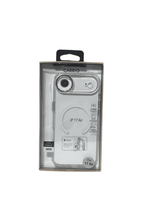 قاب گوشی iPhone 17 air CARRIO magnetic clear