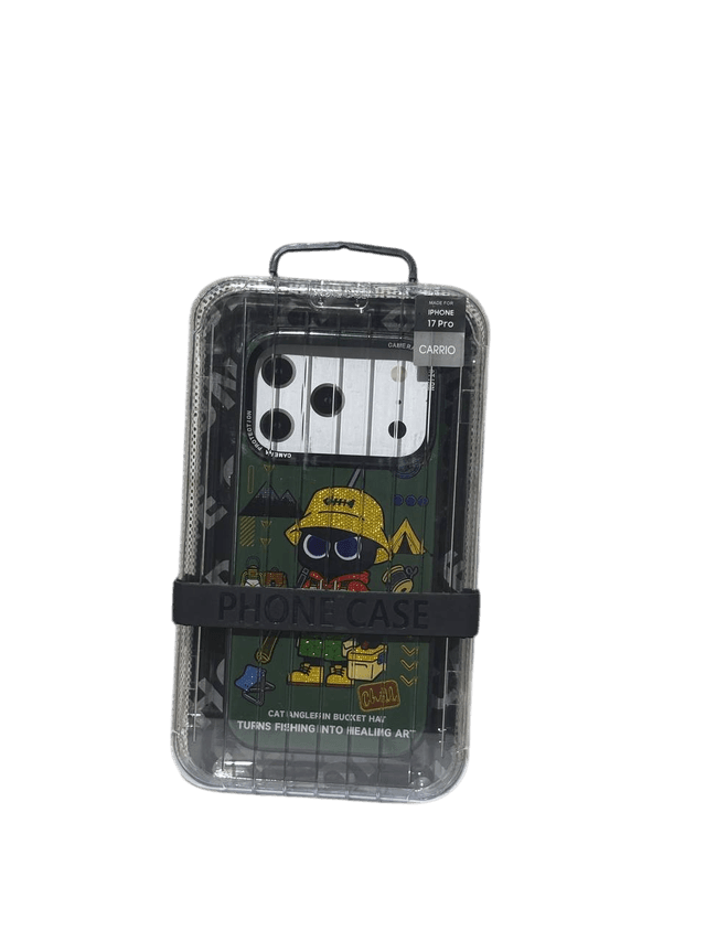 قاب گوشی iPhone 17 pro CARRIO camping cat angler