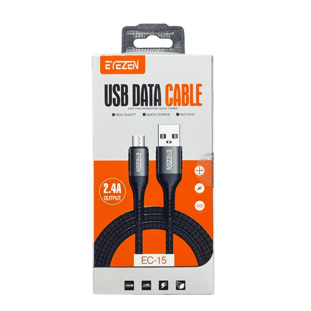 کابل شارژ Eyezen EC-15 micro usb