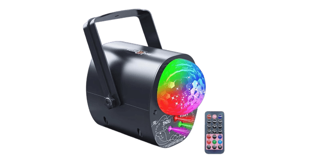 چراغ دیسکویی نیم کره رقص نور LED مدل Party Light ریموت‌دار