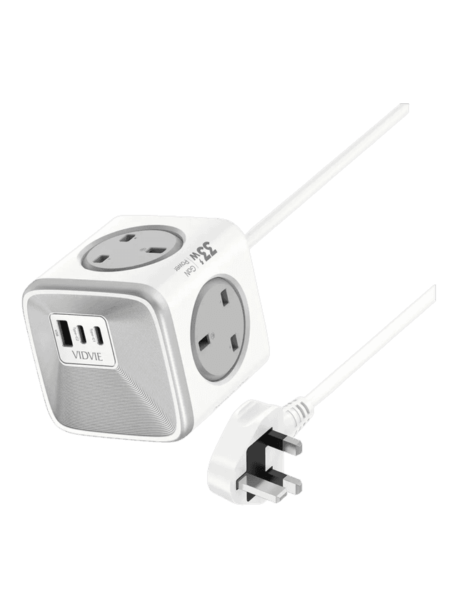 چندراهی و ایستگاه شارژ 33 وات VIDVIE مدل XL-PSB04-3