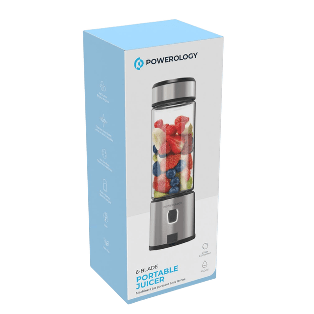 مخلوط‌کن شارژی Powerology ظرفیت ۴۵۰ میلی‌لیتر