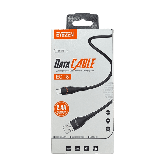 کابل شارژ EYEZEN مدل EC18 USB به Type-C طول 1 متر