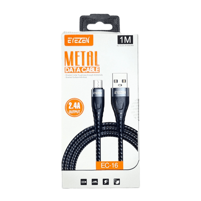 کابل شارژ EYEZEN مدل EC16 مبدل USB به Micro طول 1 متر
