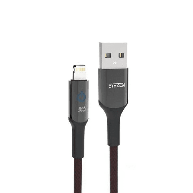 کابل شارژ EYEZEN مدل EC21 مبدل USB به Lightening طول 1 متر