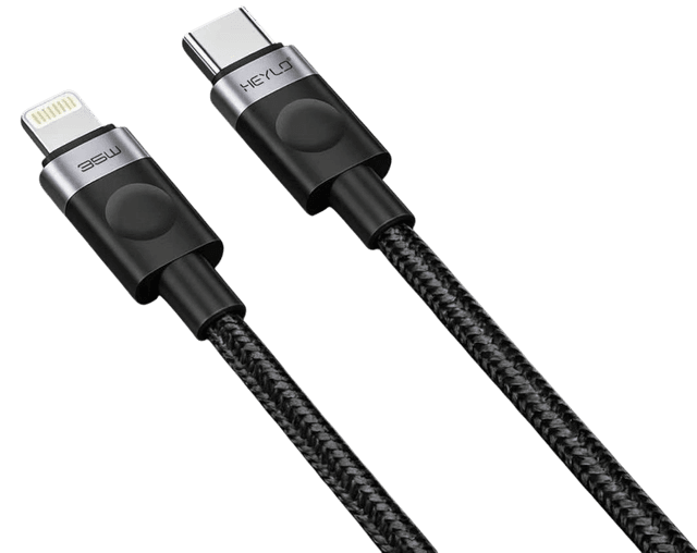 کابل شارژ TYPE-C به LIGHTNING مک دودو HEYLO CA-36 35w