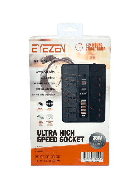 چندراهی برق EYEZEN مدل Ultra High Speed Socket