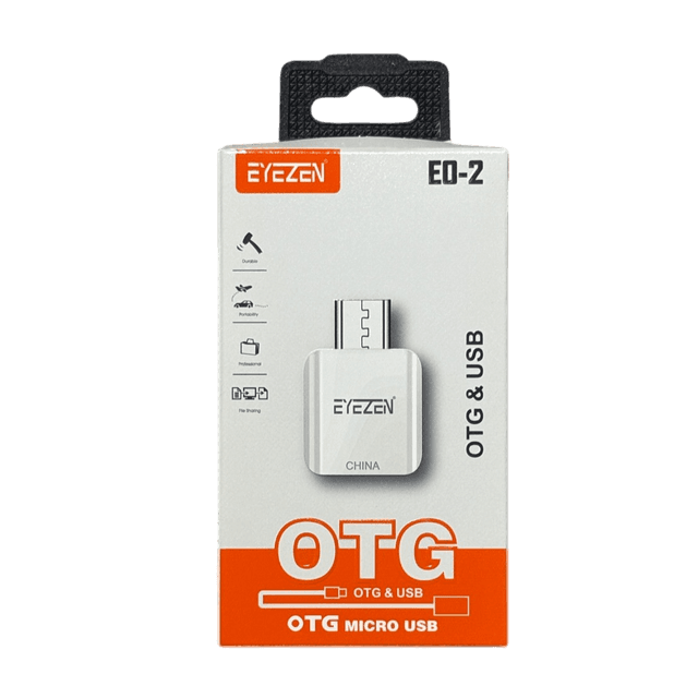 دانگل مبدل USB OTG به MICRO-USB برند EYEZEN مدل EO2